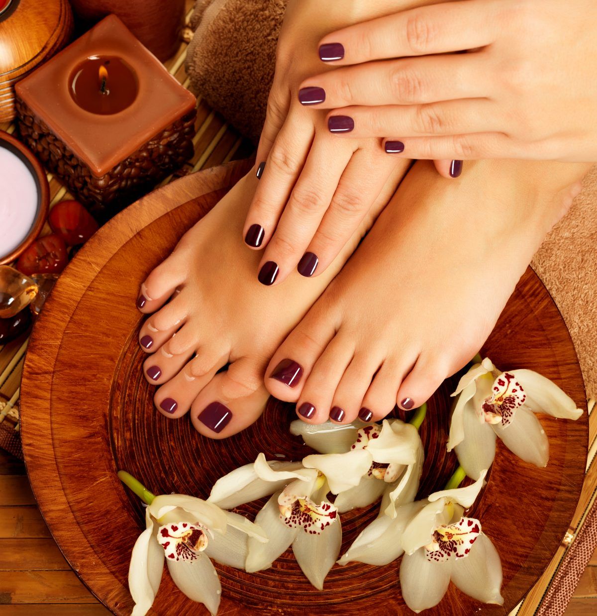 Spa Manicure+Pedicure